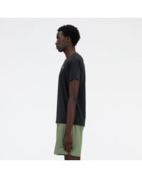 New Balance - Knit t-shirt in nero - Lyst
