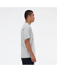 New Balance - Sport essentials ad t-shirt in grau - Lyst