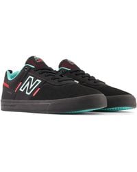 New Balance - Nb Numeric Jamie Foy 306 In Black/red Suede/mesh - Lyst