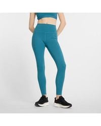 New Balance - Nb Sleek Pocket High Rise Legging 27" - Lyst