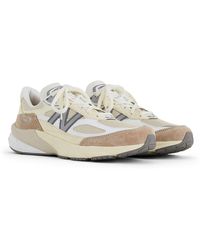 New Balance - Made in usa 990v6 in marrone/beige - Lyst