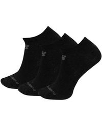 New Balance - Unisexe Performance Cotton Flat Knit No Show Socks 3 Pack En, Taille - Lyst