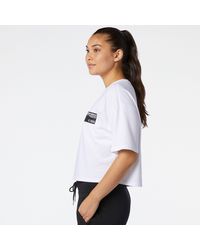 New Balance - Sport style optiks short sleeve t-shirt - Lyst