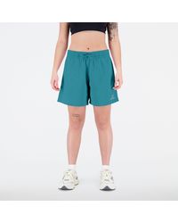 New Balance - Uni-ssentials french terry short - Lyst
