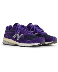 New Balance - Made in usa 990v4 in violett/grau - Lyst