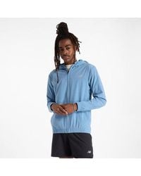 New Balance - Herren Woven Full Zip Jacket - Lyst