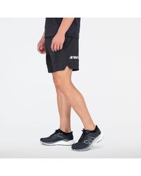 New Balance - 7 Inch Tenacity Solid Woven Short In Polywoven - Lyst