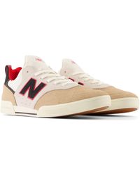 New Balance - Nb Numeric 288 Sport In Beige/white/black/red Suede/mesh - Lyst