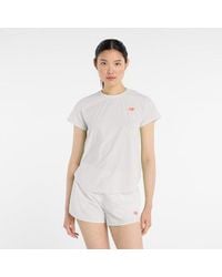 New Balance - Donna Race Day Ultra Light T-Shirt - Lyst