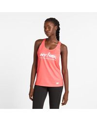 New Balance - Run For Life Run Singlet - Lyst