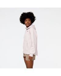 New Balance - Achiever Tech Fleece Jacket In Poly Knit - Lyst