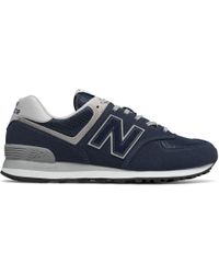 new balance 574 navy mens