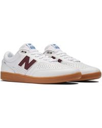 New Balance - Nb Numeric Brandon Westgate 508 In White/red Suede/mesh - Lyst