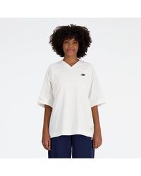 New Balance - Femme Sportswear'S Greatest Hits Jersey T-Shirt En, Cotton Jersey, Taille - Lyst