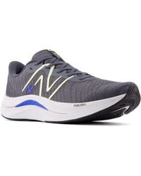 New Balance - Fuelcell Propel V4 In Blue/yellow/grey Synthetic - Lyst