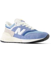 New Balance - 997r In Blue Suede/white/mesh - Lyst