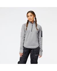 New Balance Accelerate Half Zip Pullover in het Zwart Dames Kleding voor voor Truien en gebreide kleding voor Truien 