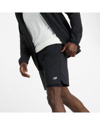 New Balance - Homme Ac Lined Short 7&Quot; En, Polywoven, Taille - Lyst