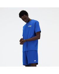 New Balance - Homme Athletics Premium Logo T-Shirt En, Cotton, Taille - Lyst