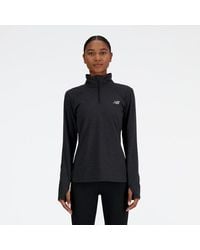 New Balance - Sport Essentials Space Dye Quarter Zip - Lyst