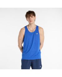 New Balance - Uomo Doha Marathon Athletics Tank - Lyst