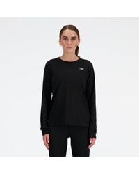 New Balance - Sport Essentials Long Sleeve - Lyst