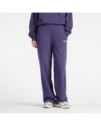 New Balance - Graphic Wide Leg Jogger - Lyst