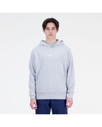 New Balance - Athletics Remastered Graphic French Terry Hoodie In Cotton Fleece - Lyst