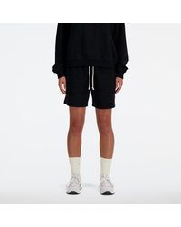 New Balance - Athletics French Terry Shorts Shorts Lg, Cotton/Terry - Lyst