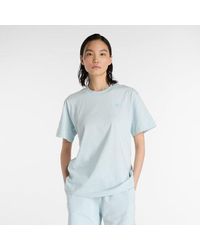 New Balance - Donna Athletics Jersey T-Shirt - Lyst