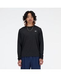 New Balance - Athletics Long Sleeve Clothing, Polyester - Lyst