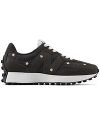 New Balance - Mujer 327 En, Gamuza/Malla, Talla - Lyst
