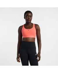 New Balance - Nb Essential Train Bra - Lyst