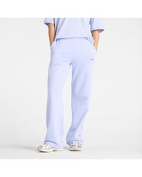 New Balance - Graphic Wide Leg Jogger - Lyst