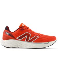 New Balance - Fresh Foam X 880v14 In Red/white Synthetic - Lyst