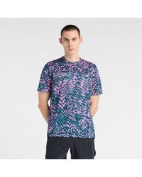 New Balance - London Edition Rc Essential Printed T-Shirt - Lyst