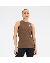 New Balance - Femme Q Speed Jacquard Tank En, Poly Knit, Taille - Lyst