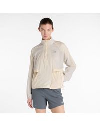 New Balance - Femme Better Run Water Resistant Jacket En, Polytissé, Taille - Lyst
