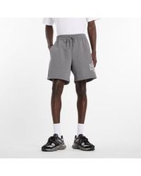 New Balance - Reimagined Fleece Short 7" - Lyst