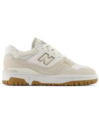New Balance - Femme 550 En Blanc/, Leather, Taille - Lyst