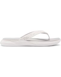 new balance cushioned flip flops