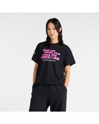 New Balance - London Edition Finisher Graphic T-Shirt - Lyst