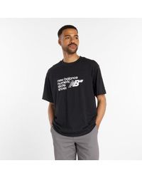 New Balance - Numeric Stacked Graphic T-Shirt - Lyst