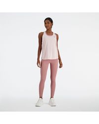 New Balance - Athletics Tank In Poly Knit - Lyst