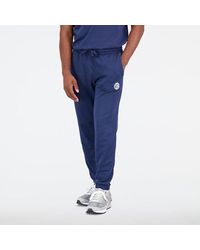 New Balance - Homme Pantalons Nb Hoops Essentials Fundamental En, Cotton Fleece, Taille - Lyst