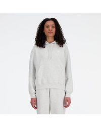 New Balance - French Terry Hoodie - Lyst