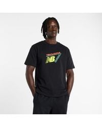 New Balance - Classic Tri-Logo T-Shirt - Lyst