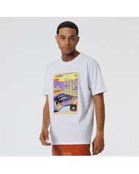 T-shirts New Balance pour homme | Réductions en ligne jusqu'à 40 % | Lyst