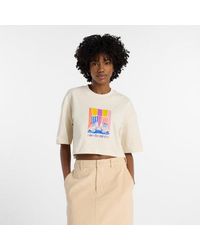 New Balance - Athletics Gradient Shoes T-Shirt - Lyst