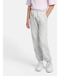 New Balance - Filles Brush Back Small Logo Jogger En, Coton Fleece, Taille - Lyst